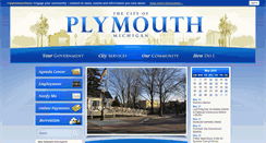Desktop Screenshot of ci.plymouth.mi.us