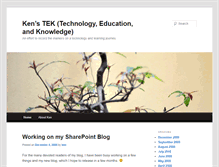 Tablet Screenshot of ken.blogs.plymouth.edu